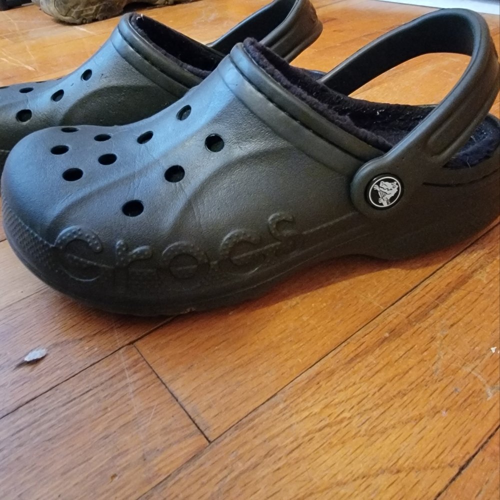 Womens Fur Crocs